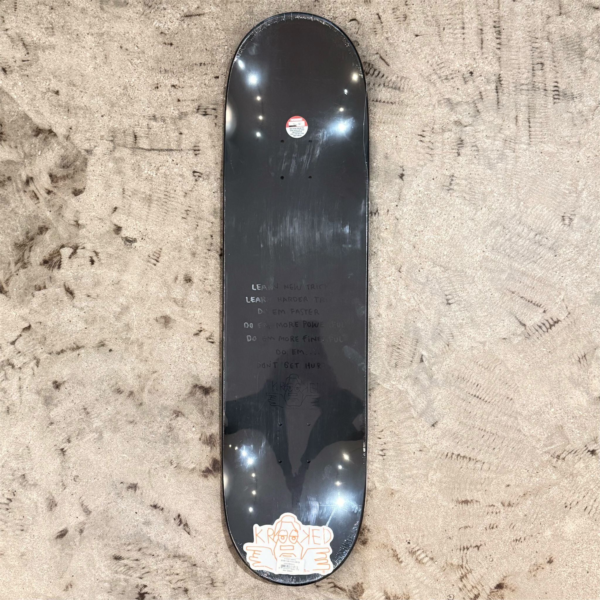 Krooked Team Eyes Black Deck 8.5"