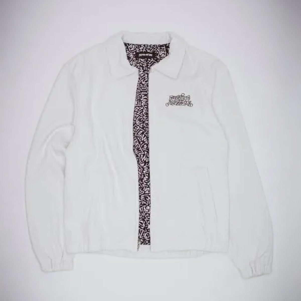 Fucking Awesome Harrington Jacket (White)