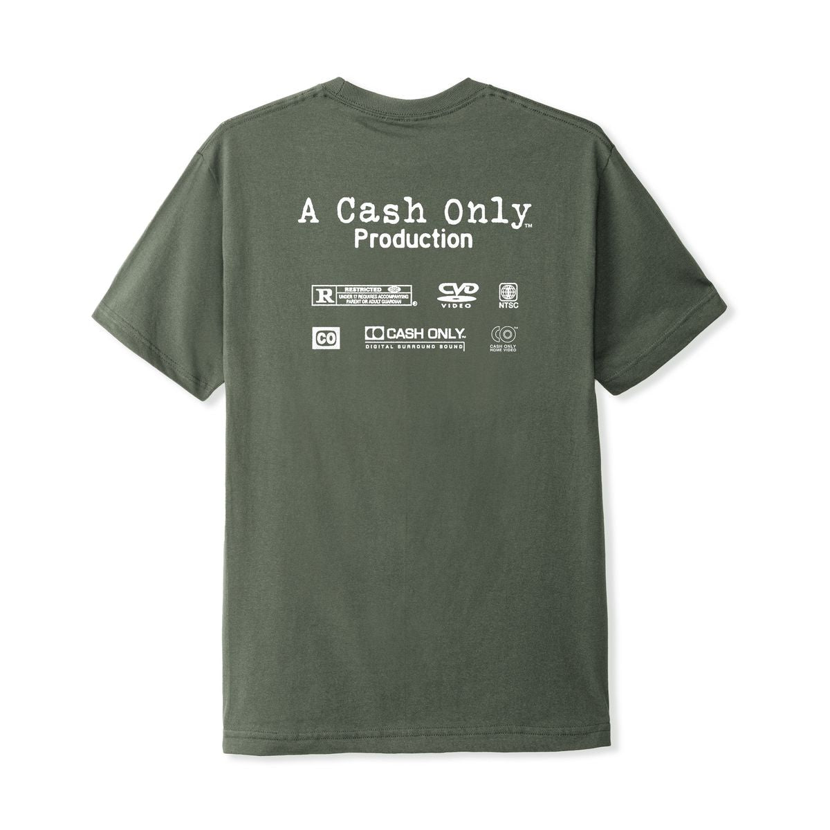 Cash Only Production Tee - (Army)