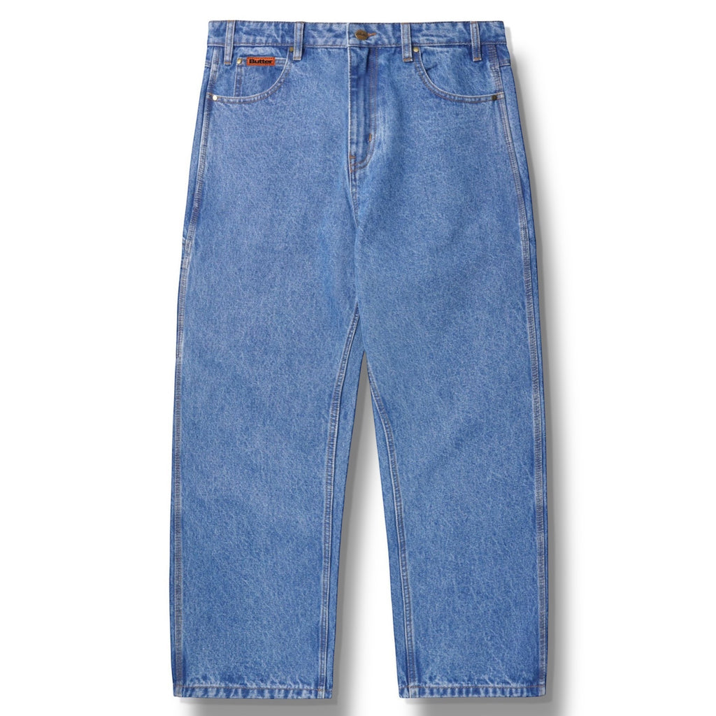 Butter Goods Tour Denim Jeans (Washed Indigo)