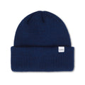 Druthers NYC  Merino Wool 1x1 Knit Beanie (Navy Wool Rib)