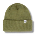 Druthers NYC  Merino Wool 1x1 Knit Beanie (Olive Wool Rib)