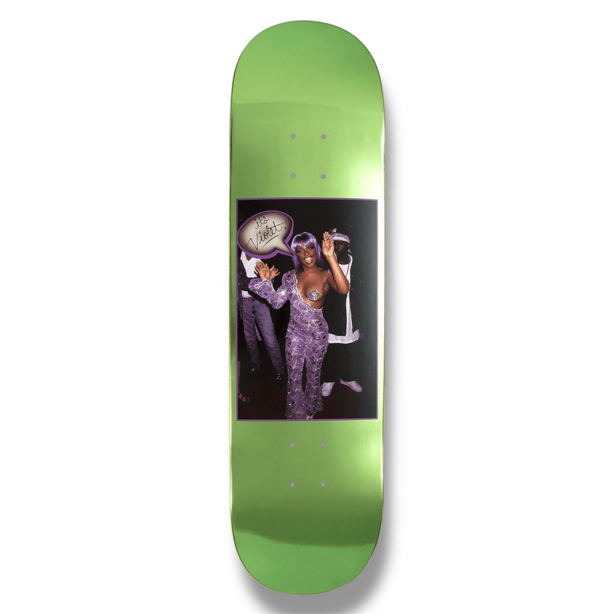 Violet LIL’ KIM Deck 8.5” (Green)