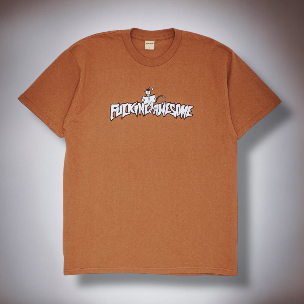 Fucking Awesome Sam Hill Tee (Brown Sugar)