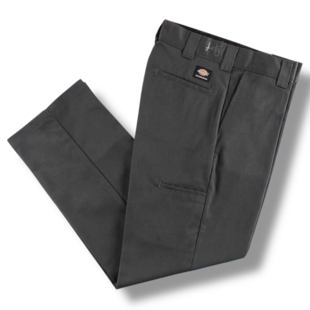 Dickies Jamie Foy Loose Straight Twill Pants (Charcoal)
