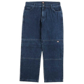 Dickies Skateboarding Loose Fit Double Knee Denim Pants (Stonewash Indigo)