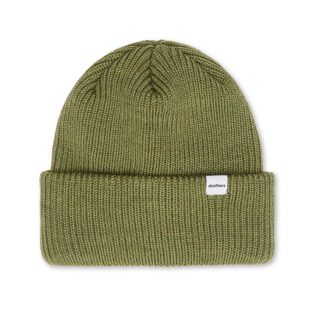 Druthers NYC  Merino Wool 1x1 Knit Beanie (Poppy Wool)