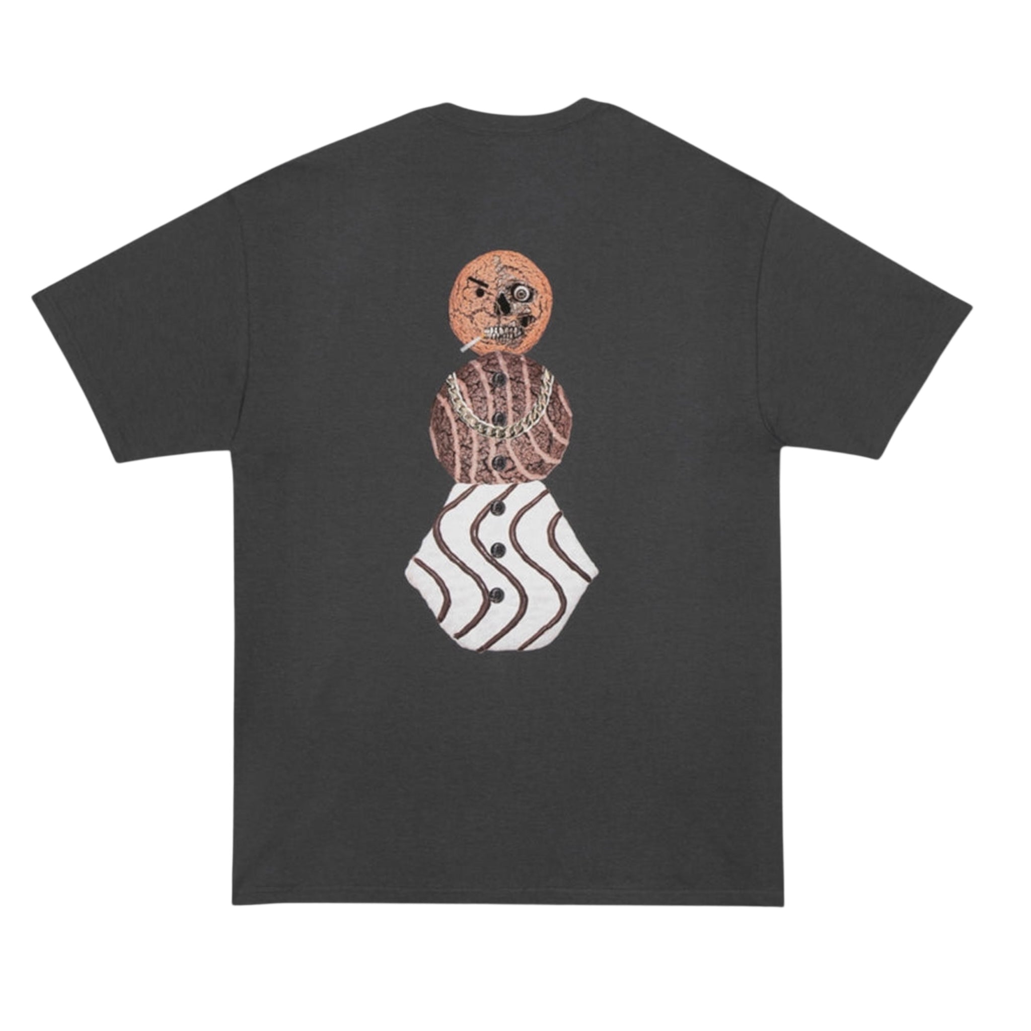 Quartersnacks Halloween Snackman Tee (Charcoal)