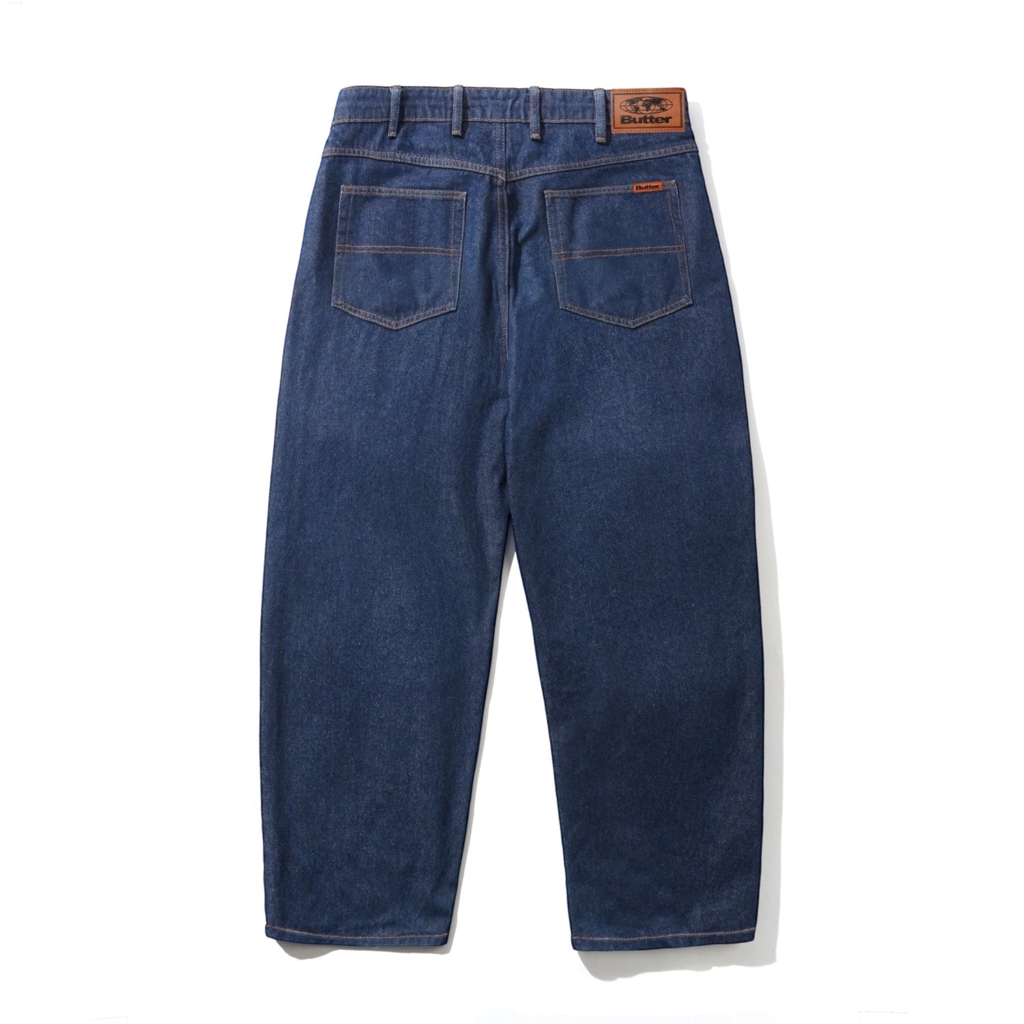 Butter Goods Relaxed Denim Jeans (Dark Indigo)