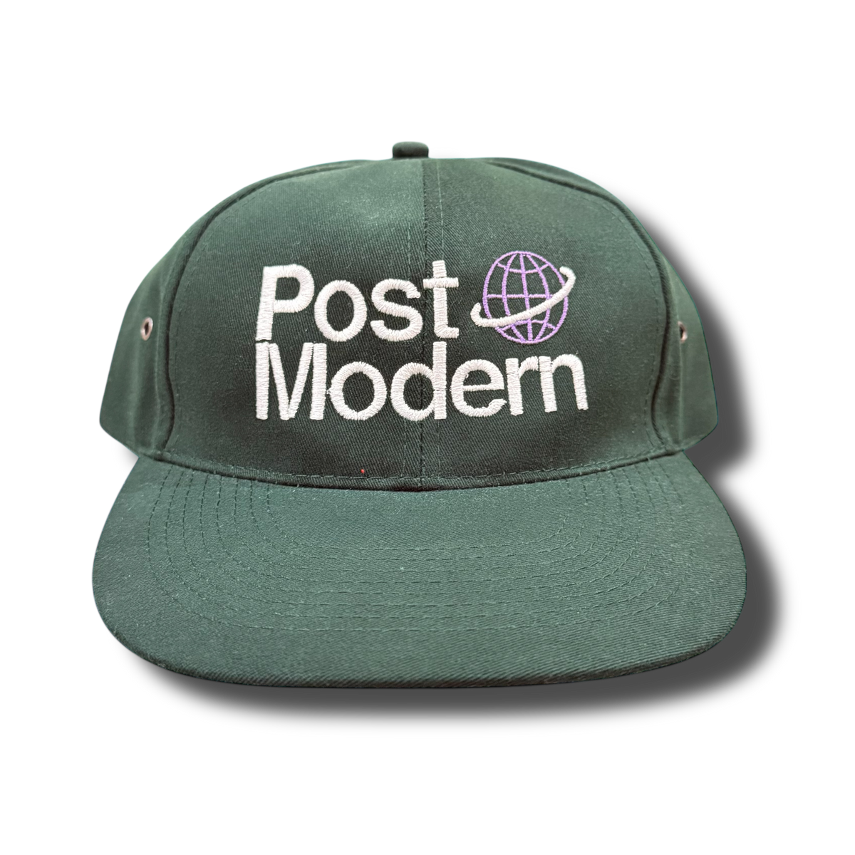 Post Modern Planet Logo Baseball Cap (Green)