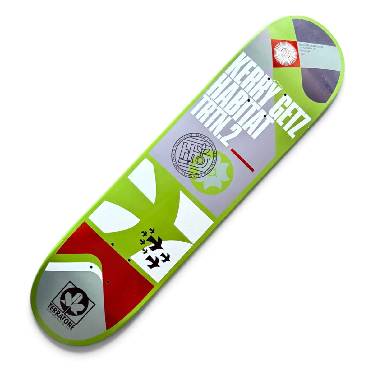 2001 Habitat Skateboards Kerry Getz “Terratone Two” Series Deck