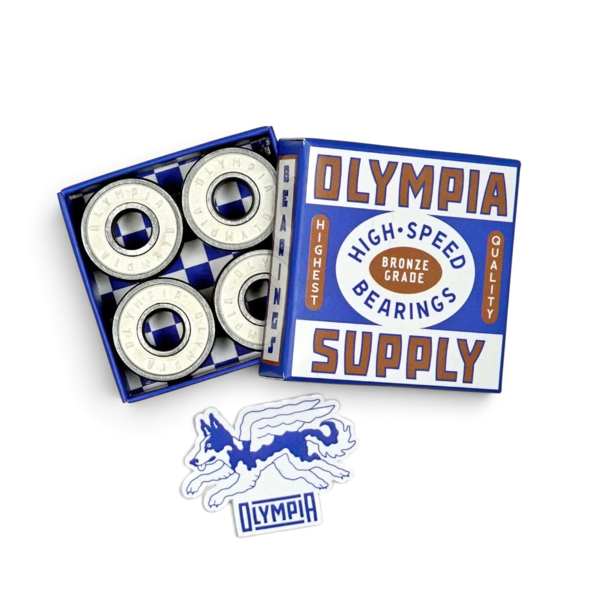 OLYMPIA SUPPLY Bronze High Speed Bearings