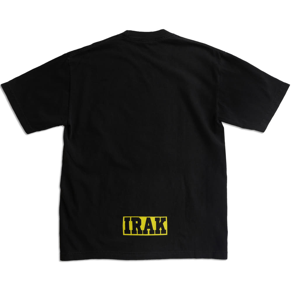 IRAK Face Tee (Vintage Black)