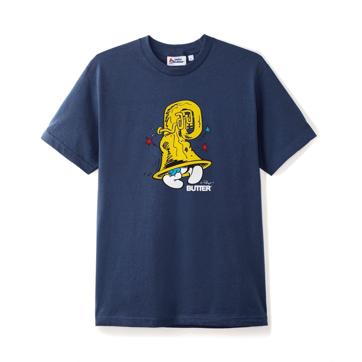 Butter Goods Harmony Tee (Denim Blue)