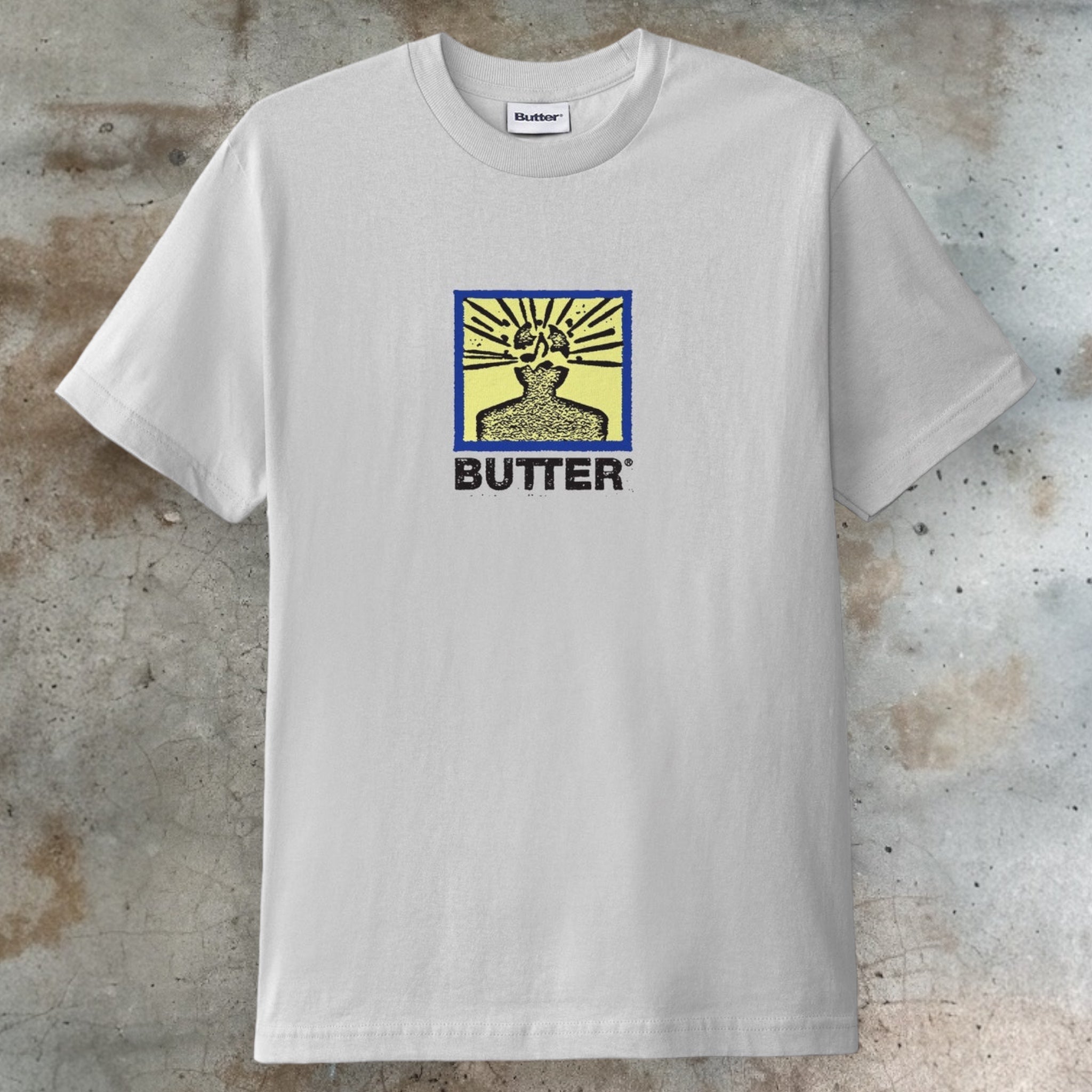 Butter Goods Explosion Tee (Cement)