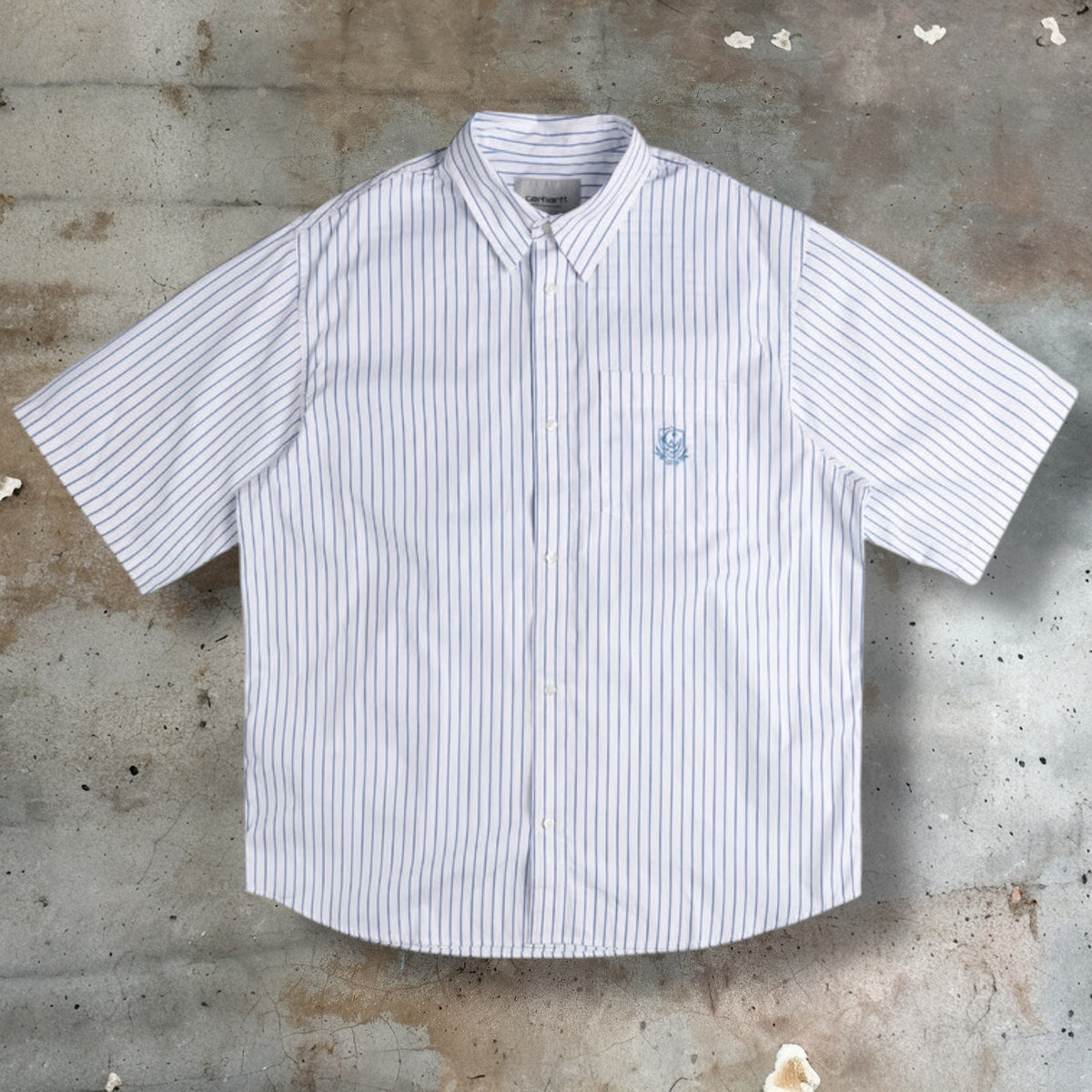 Carhartt WIP Linus Stripe Shirt (White/Bleach)