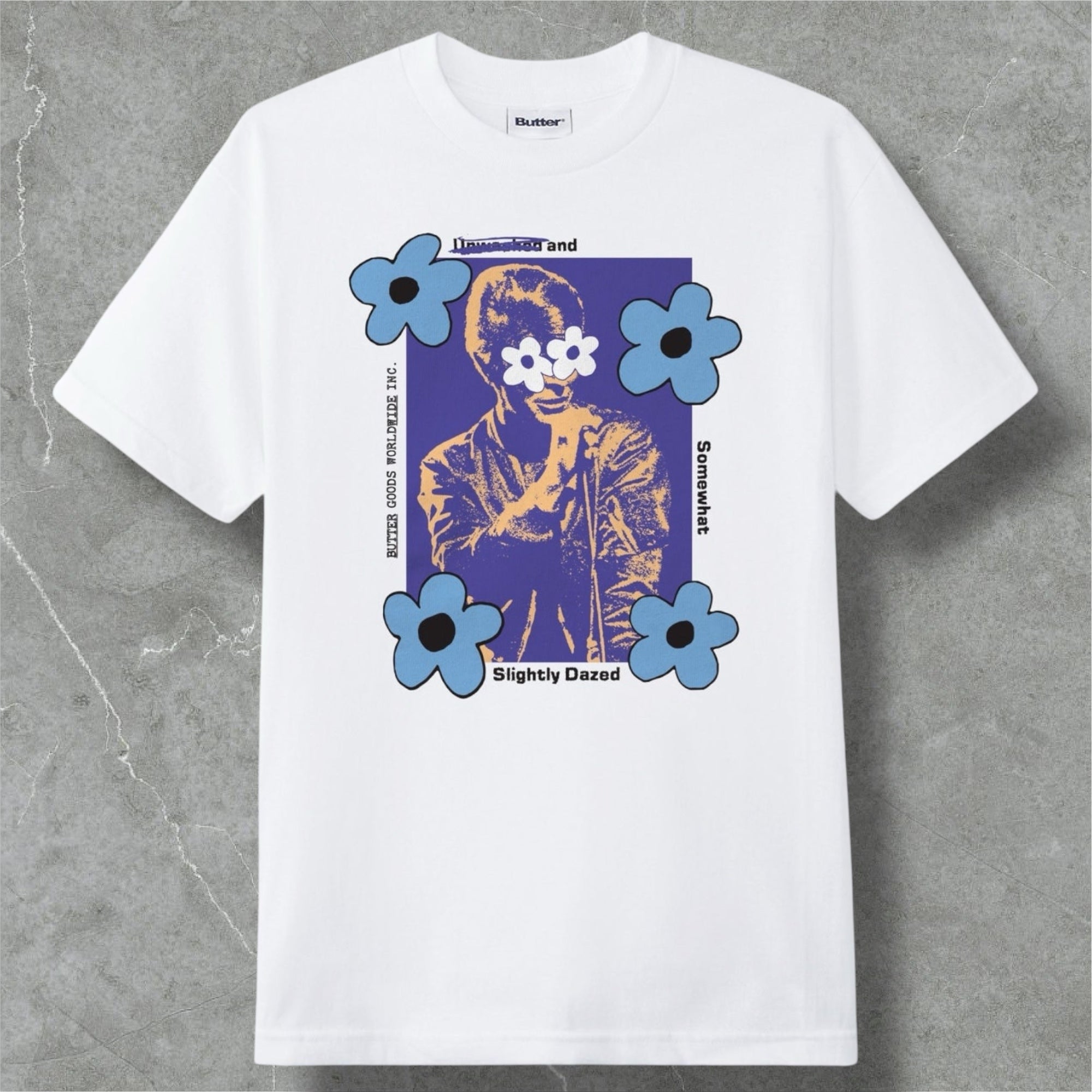 Butter Goods Dazed Tee (White)