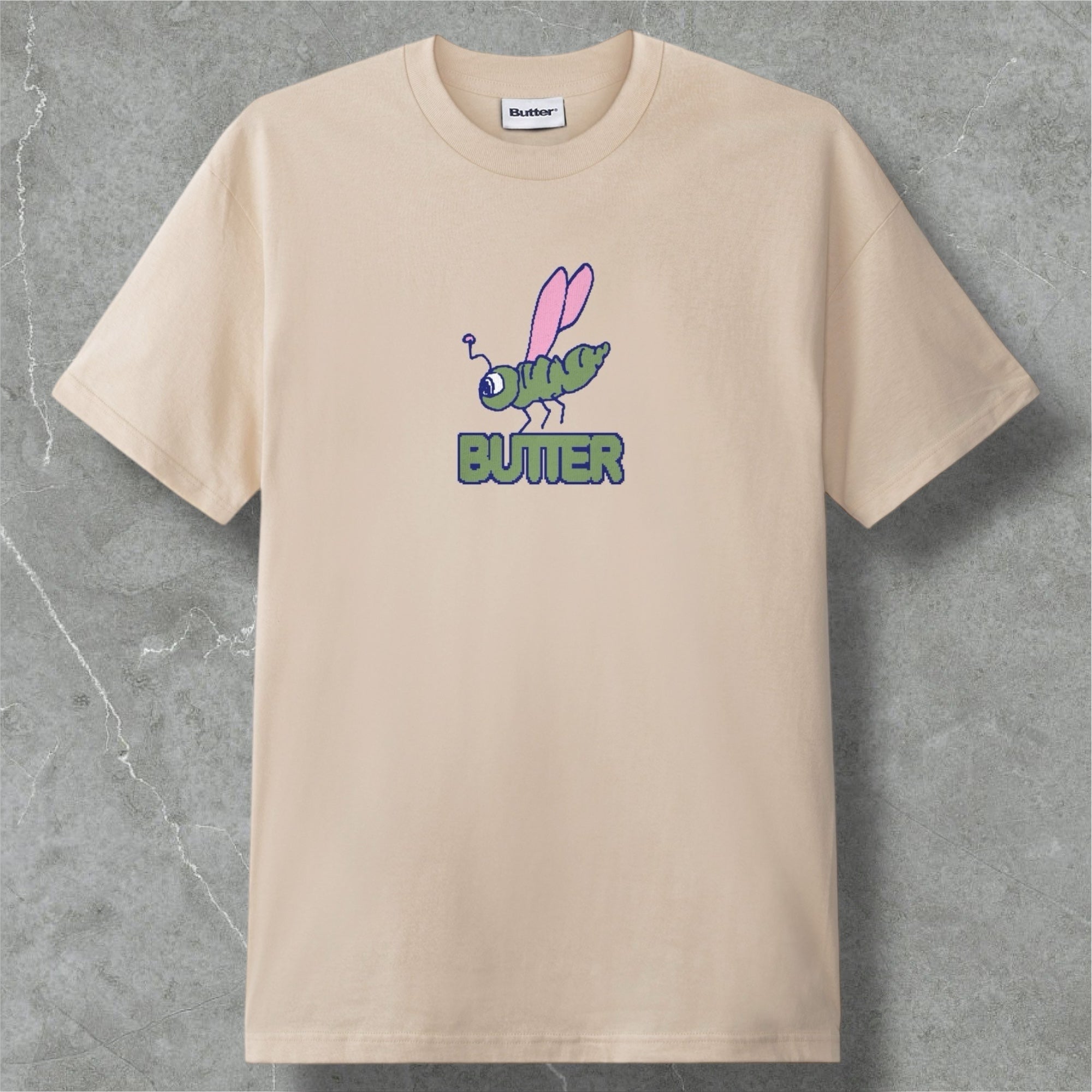 Butter Goods Dragon Fly Tee (Sand)