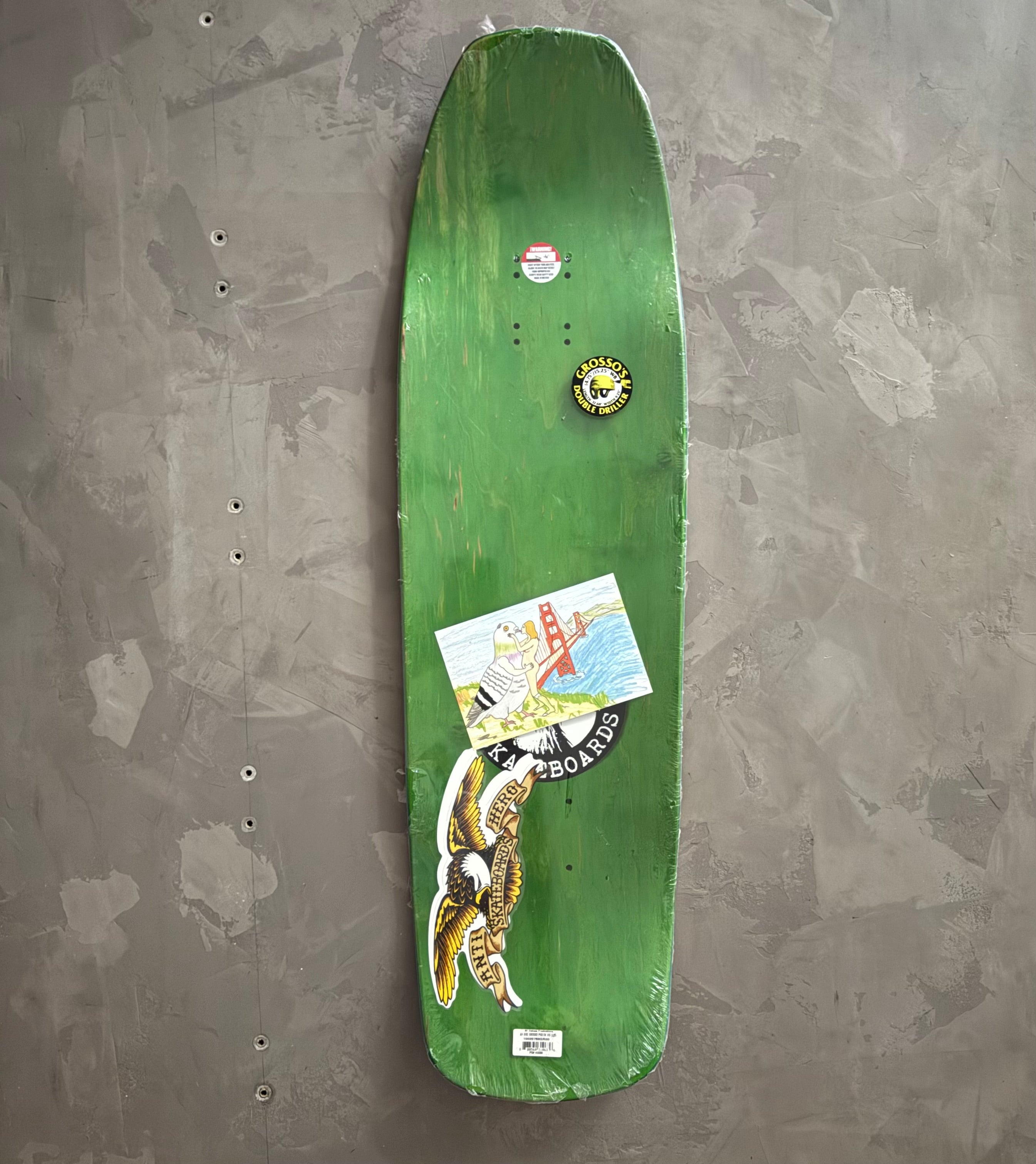 Anti Hero Grosso Pigeon Shape Deck 9.25"