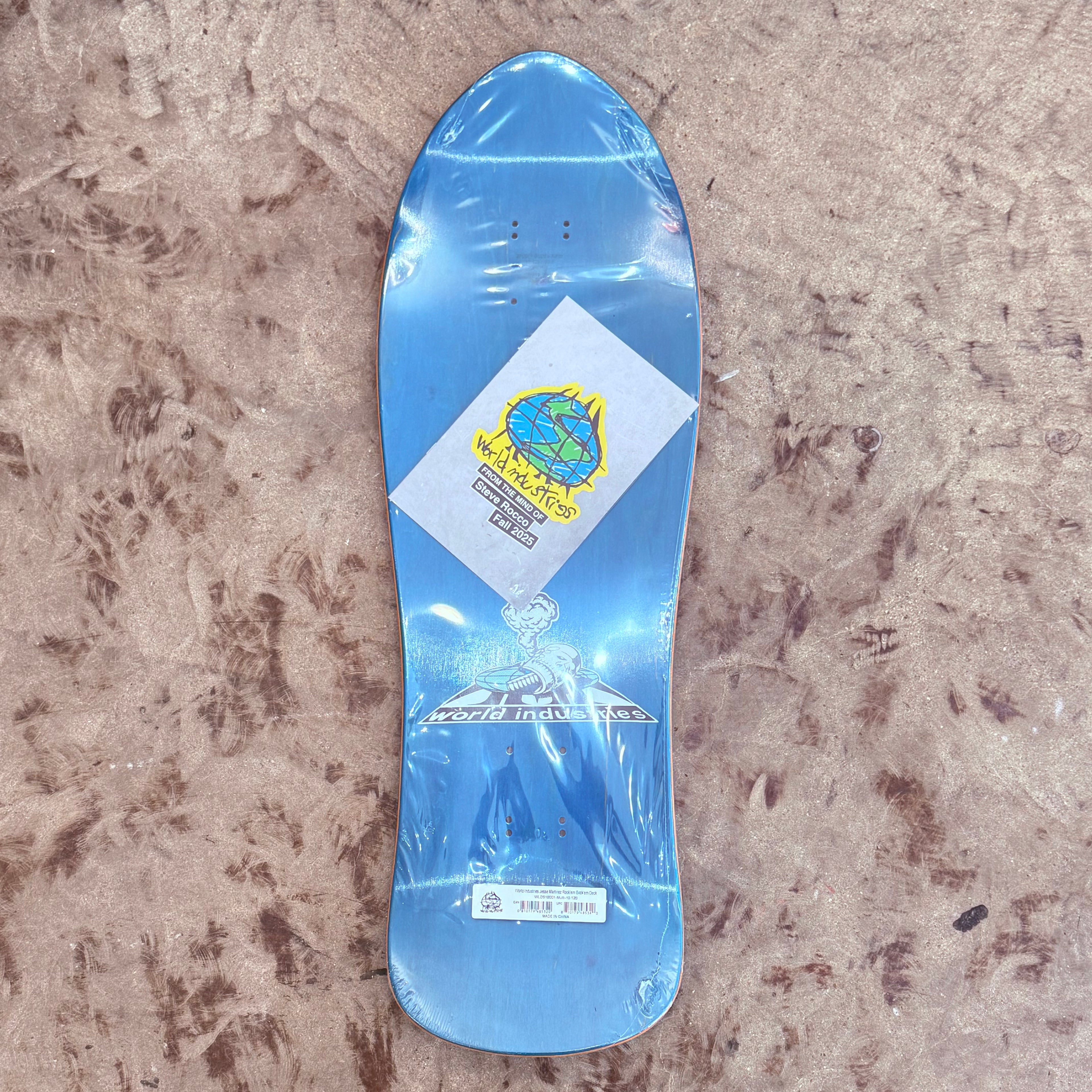 World Industries Jesse Martinez Rock'em Sock'em Deck - 10.126”
