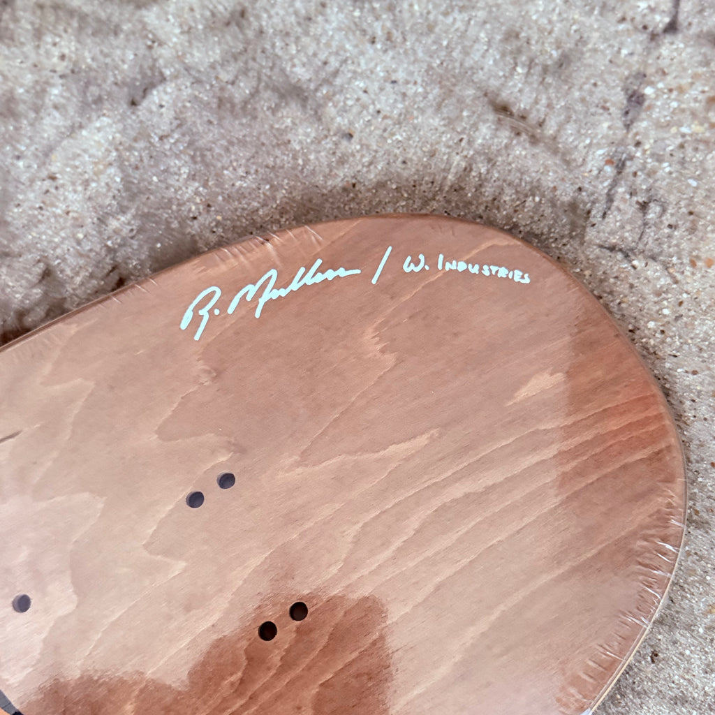 World Industries LTD Rodney Mullen Bear Screenprinted Autographed Deck - 7.375