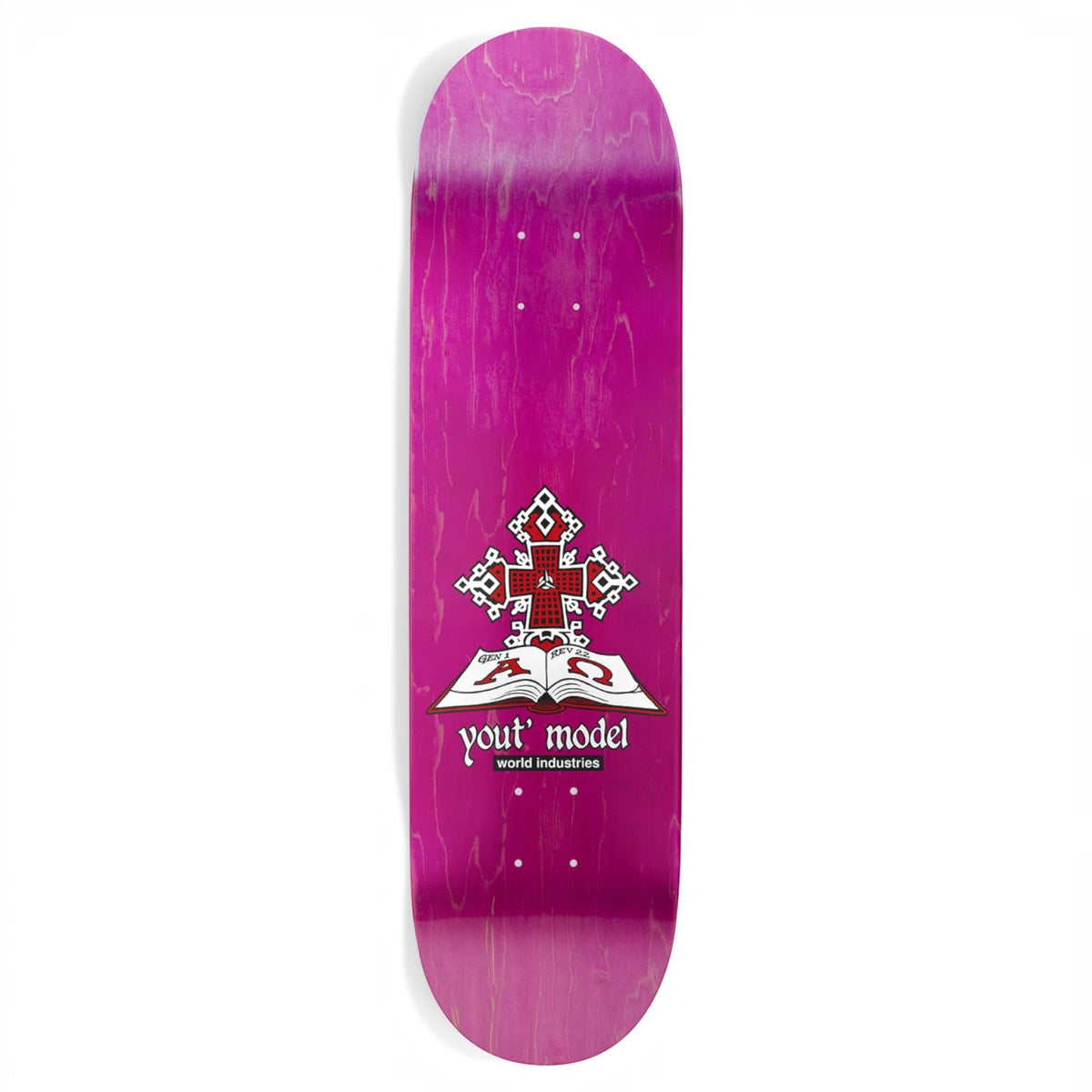 World Industries Jeff Hartsel Yout Model Popsicle Deck 8.25"