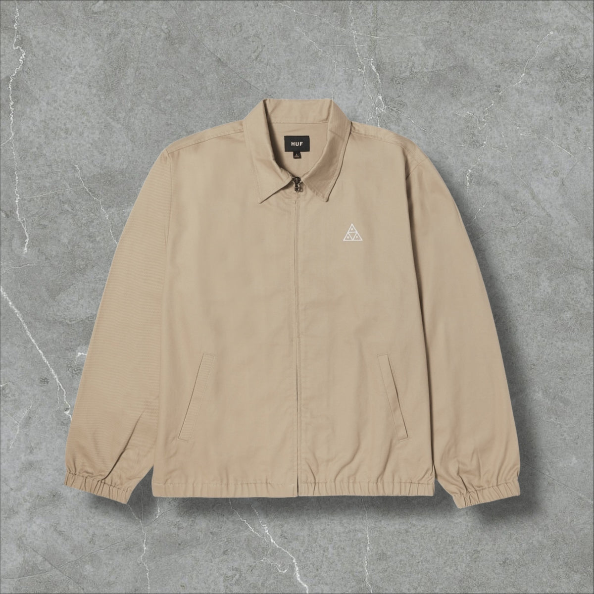 HUF Worldwide Set TT Shop Jacket (Stone)
