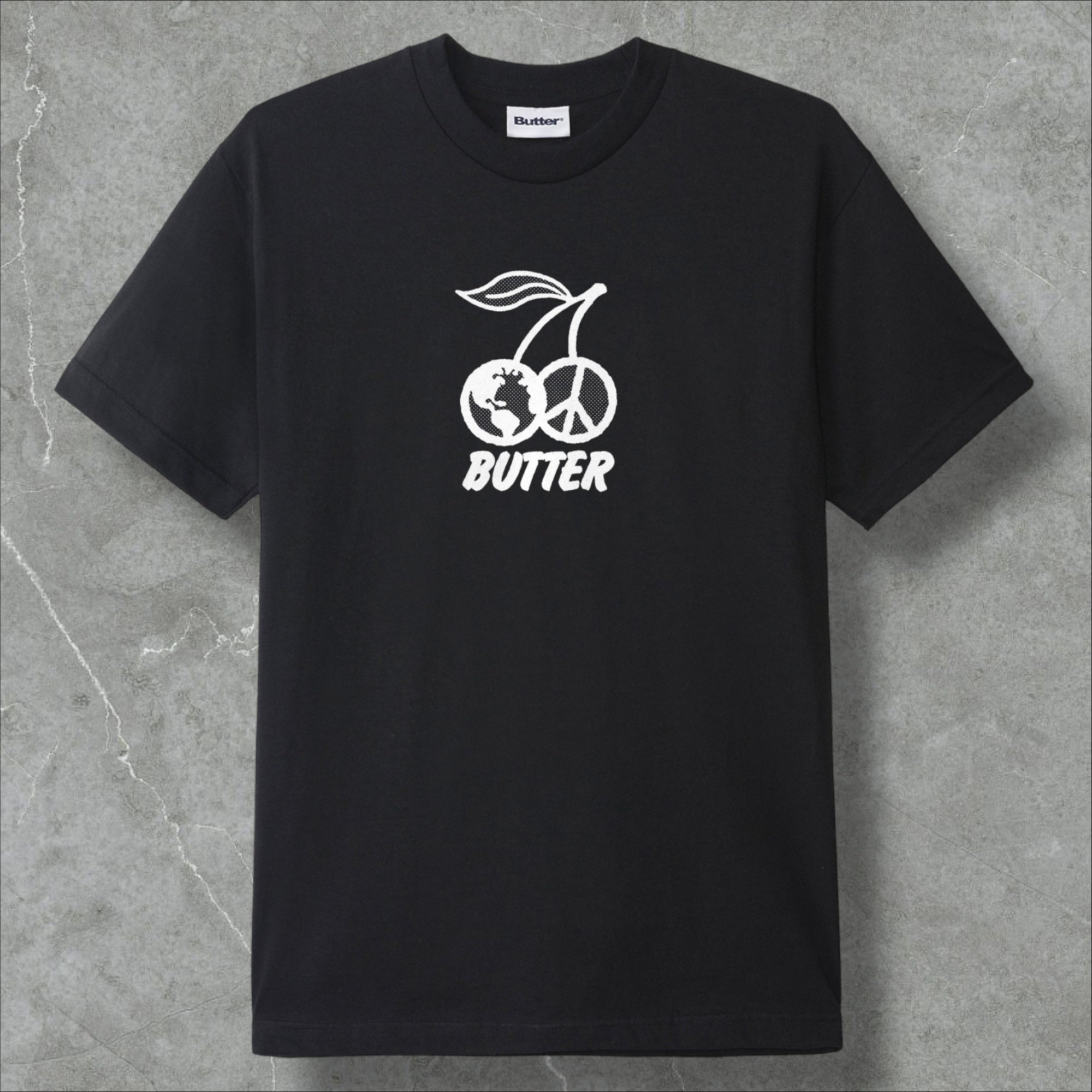 Butter Goods Cherry Tee (Black)