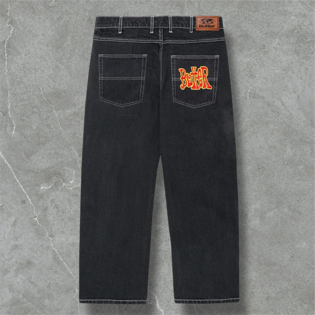Butter Goods Ink Denim Jeans (Black)