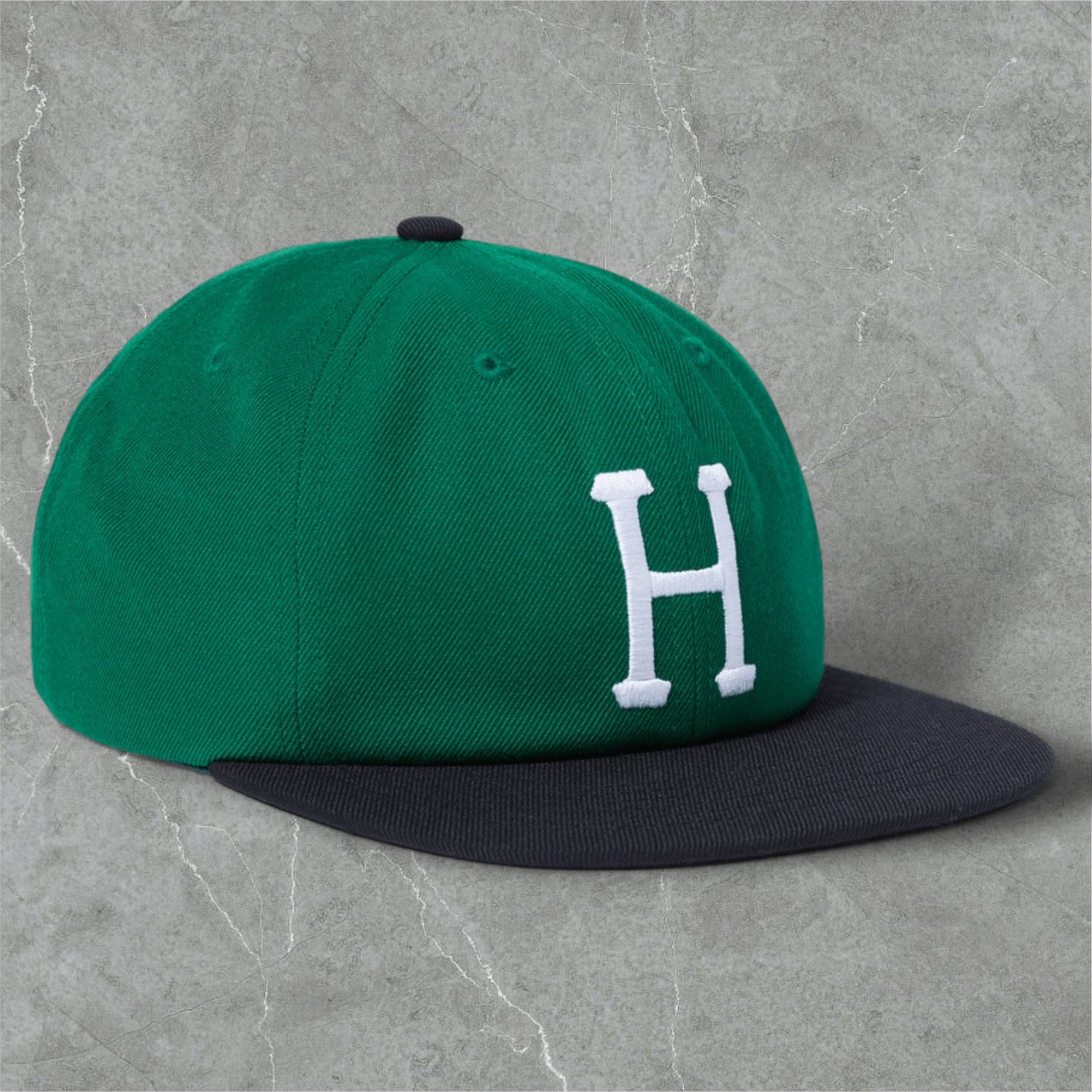 HUF Worldwide Classic H 6 Panel Hat (Green)