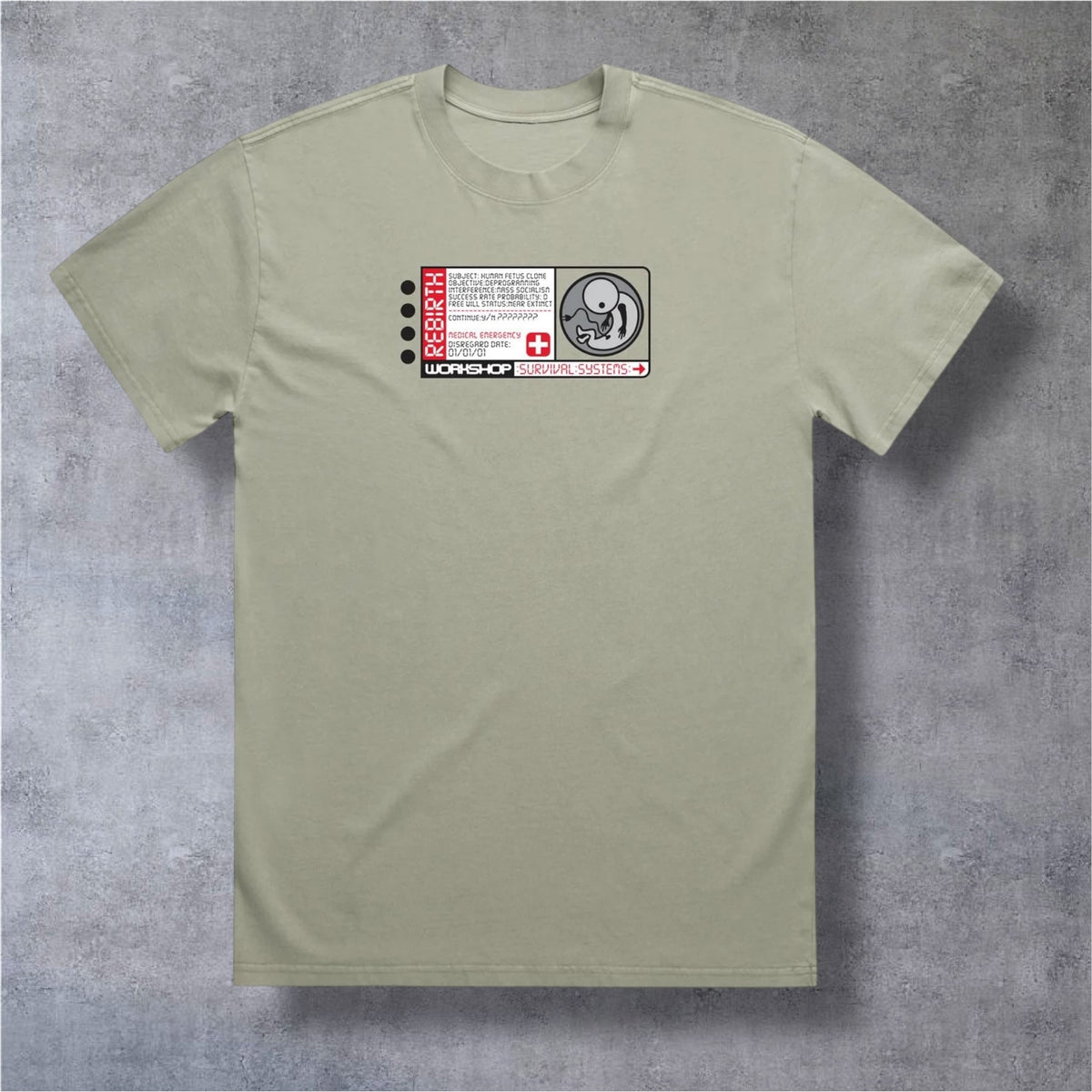 Alien Workshop Vote Pro Clone Tee (Light Green)
