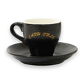 Cash Only Logo Expresso Mug Set
