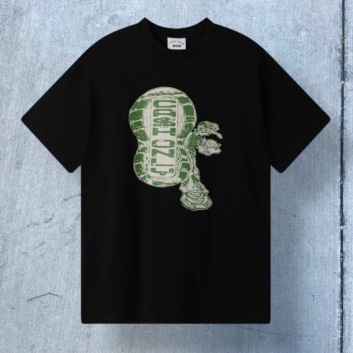 Cash Only Stomp Tee (Black)