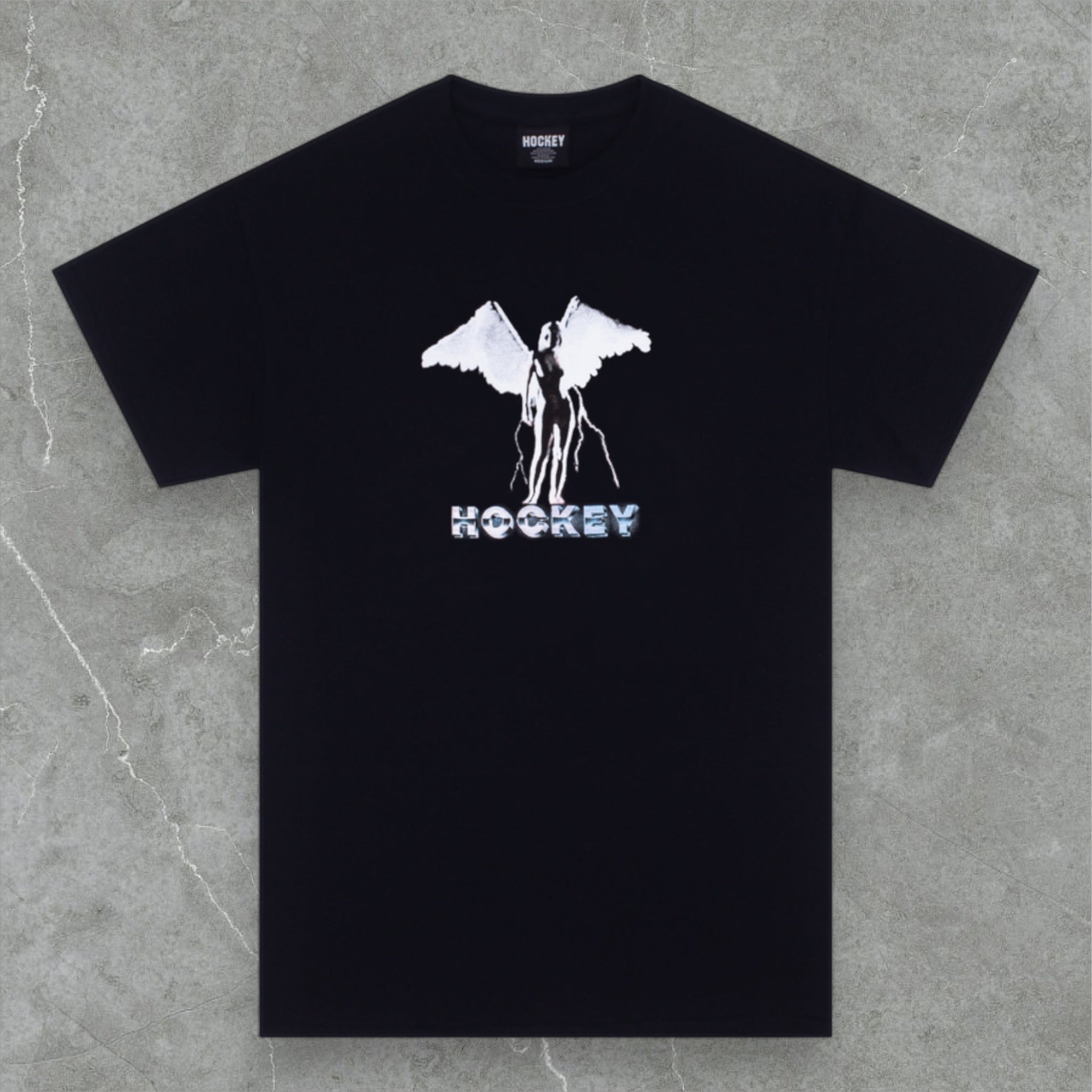 Hockey Skateboards Angel Tee (Black)